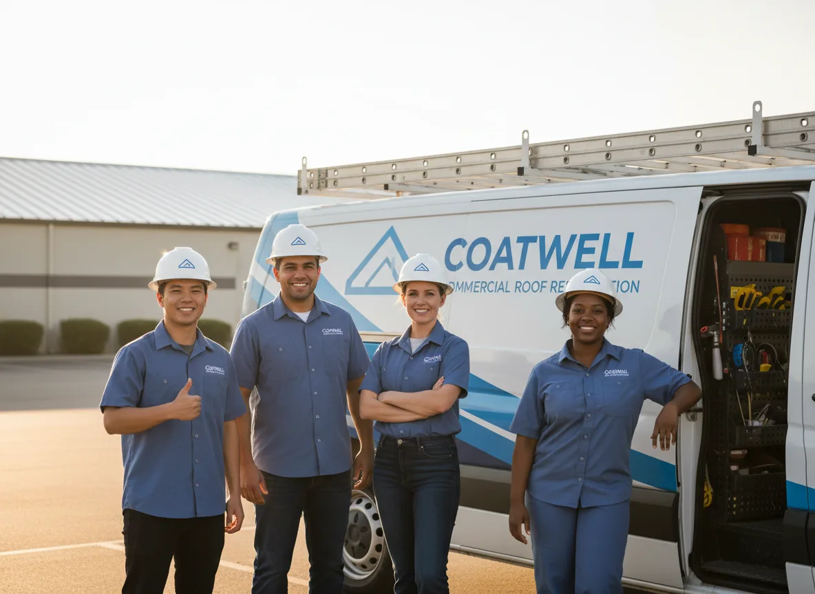 Commercial roof coating company in Columbus, ND